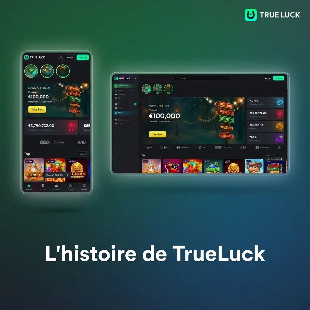 TrueLuck casino platform founded in 2020 by Marcus Winters, licensed and headquartered in Curaçao for online gaming