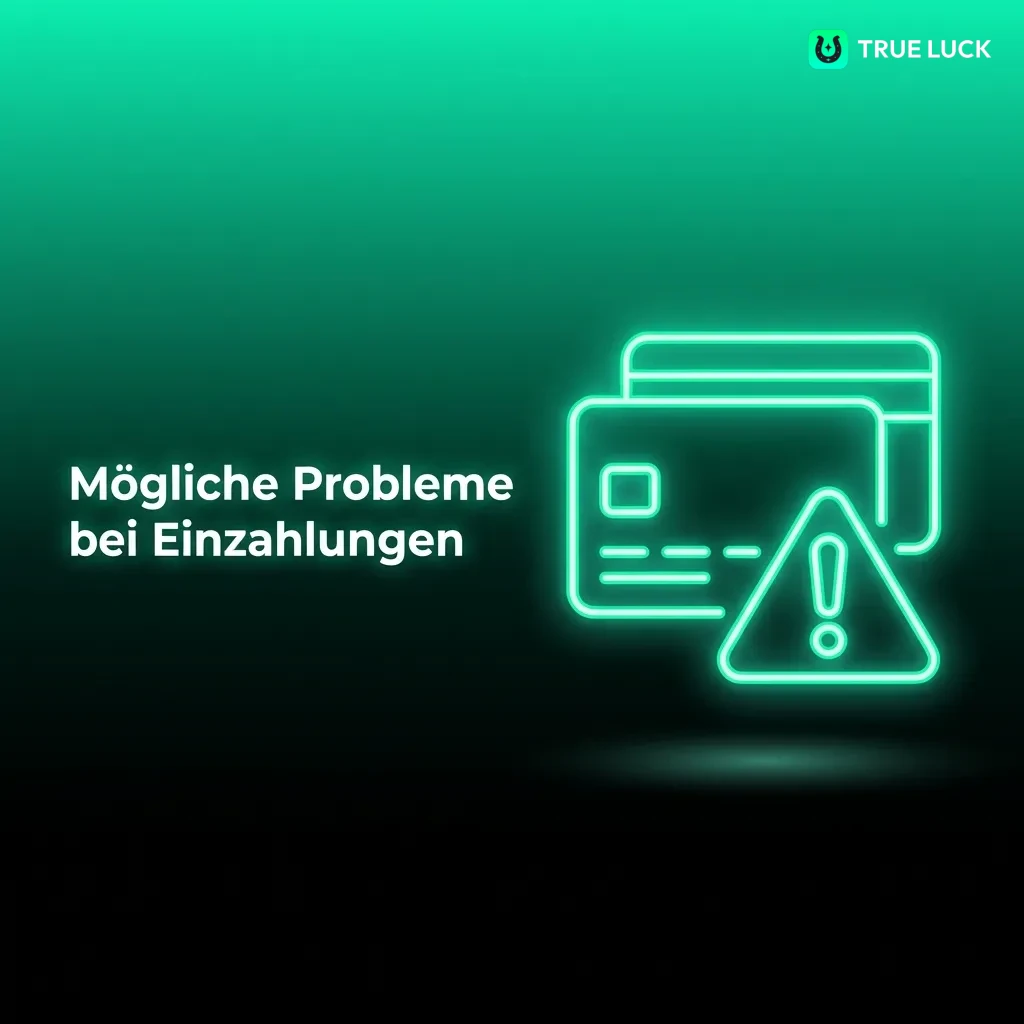 Technical troubleshooting guide showing common deposit problems and solutions including payment verification and limits