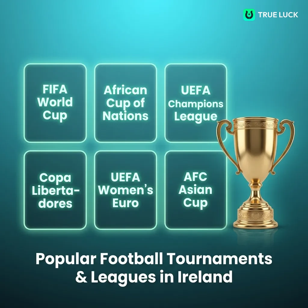 Irish football fans betting on Premier League, Champions League, and international tournaments on multiple devices