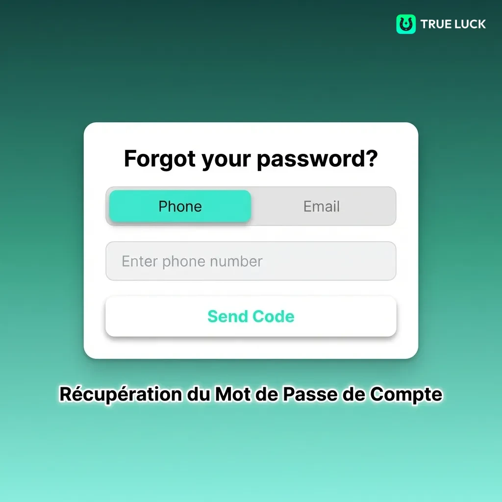Password reset process showing login page, email verification, and secure password creation steps