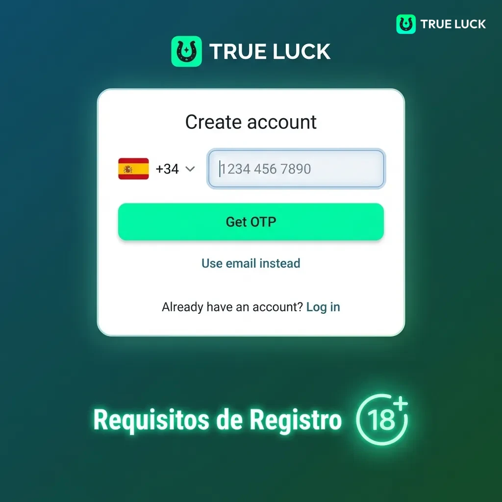 Registration requirements page showing age verification, account limits, and personal data validation rules