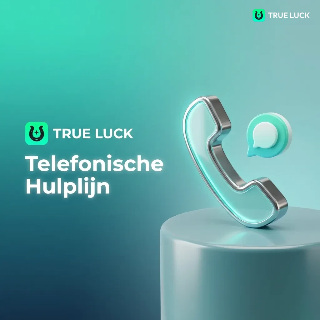 Telefoon met helpline-pictogram voor klantenservice contact bij urgente accountproblemen en technische ondersteuning