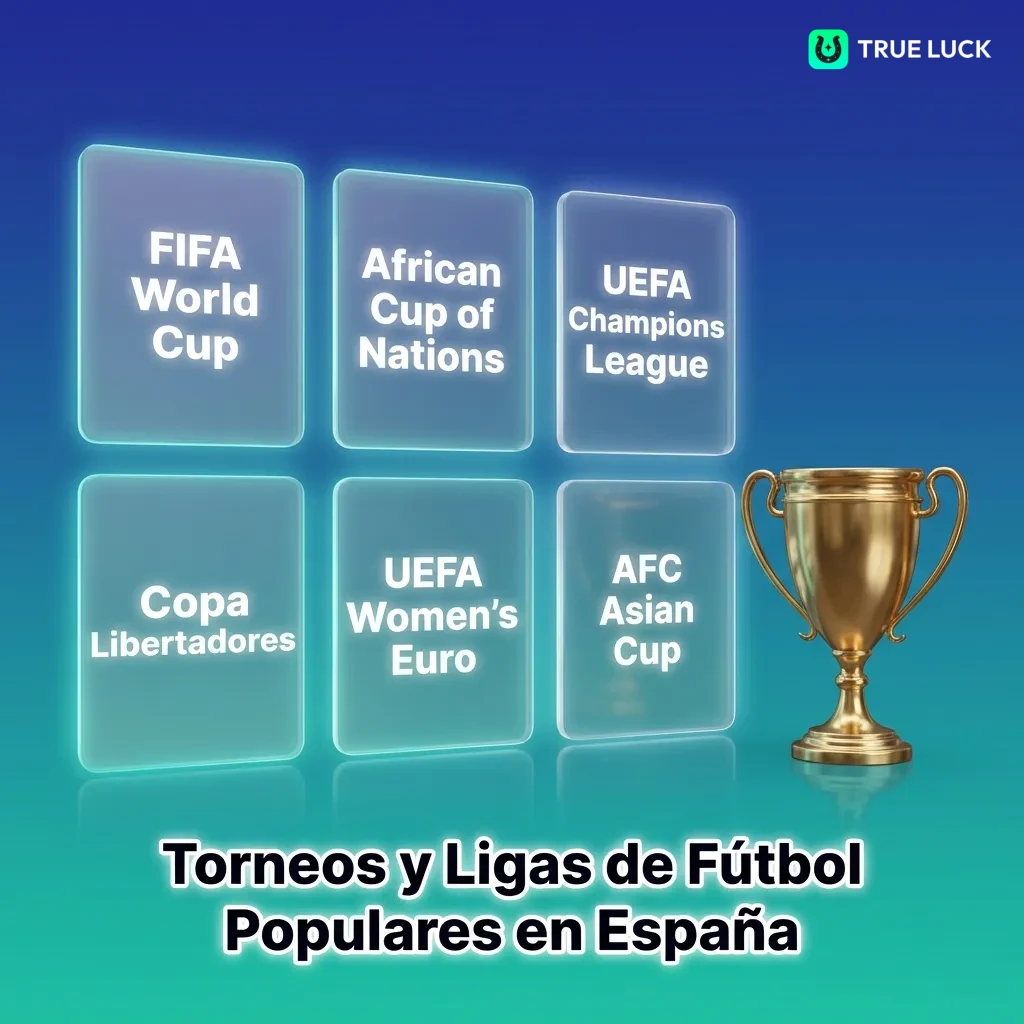 Spanish football tournaments including La Liga, Champions League, and World Cup matches with betting markets