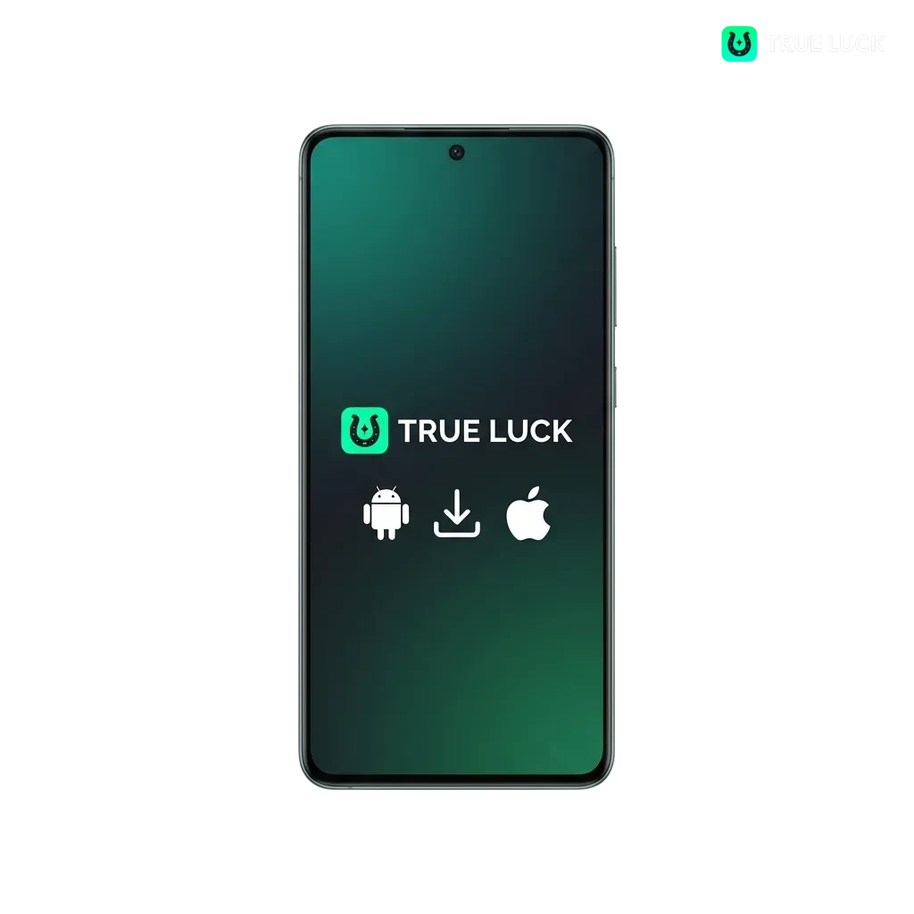 TrueLuck mobile app download for Android offering casino games, sports betting, and welcome bonuses up to €4,000