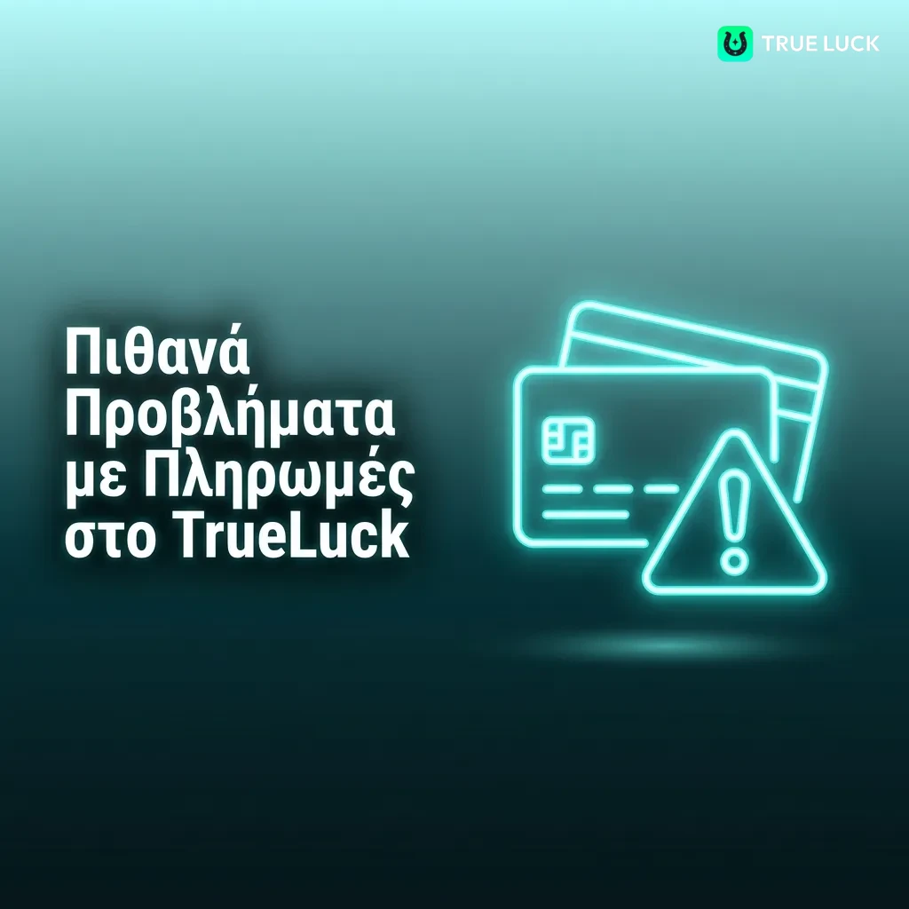 TrueLuck payment issues guide showing deposit delays, card rejections, verification requests, and cryptocurrency problems
