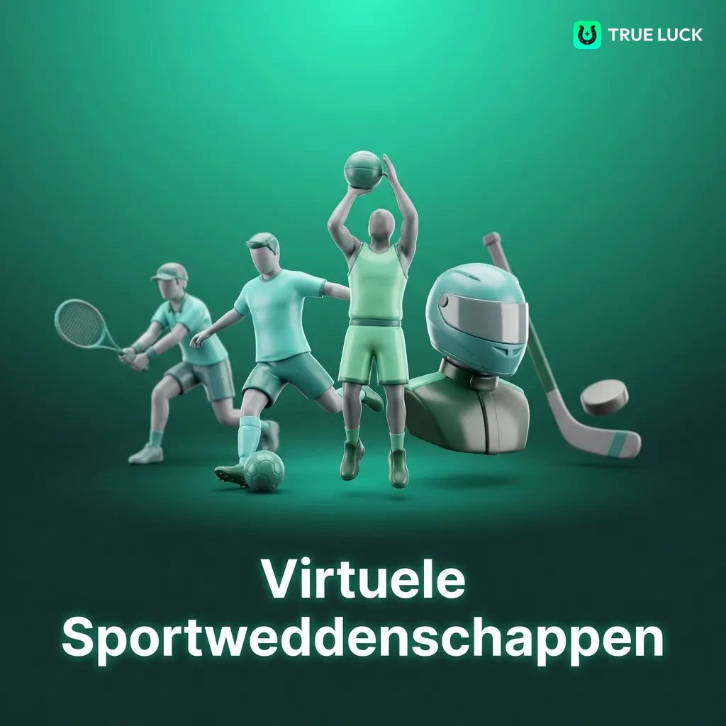 Digital interface showing virtual sports betting options including soccer, horse racing, greyhound racing and basketball