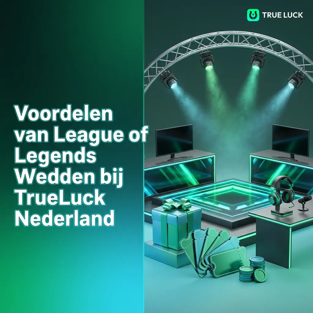 TrueLuck Nederland platform voor League of Legends wedden met bonussen, iDEAL betalingen en competitieve odds
